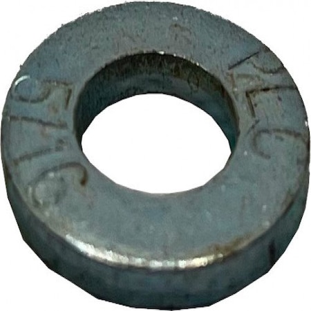 Flat Washer, Fits Bolt Size #2 ,Stainless Steel Plain Finish